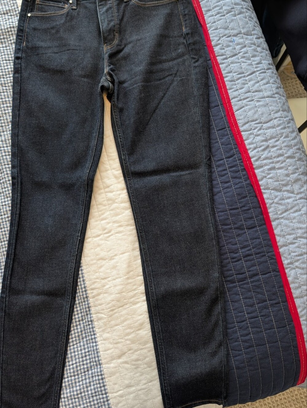 NWOT WHBM The Sculpt Skinny Ankle Dark Denim Jeans Size 2